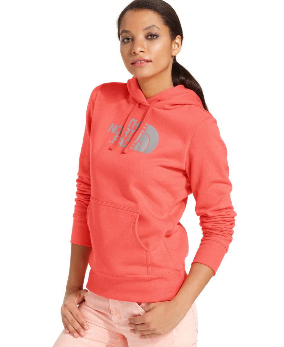 The North Face Top, Half Dome Logo Hoodie Sweatshirt