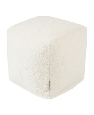 Пуф-оттоманка Majestic Home Goods Sherpa Cube 17 