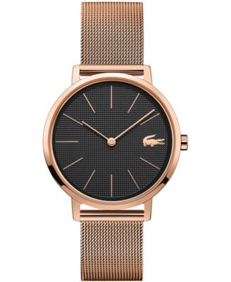 lacoste gold watch