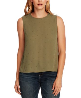 vince camuto studded top