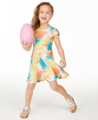 girls tie dye dress