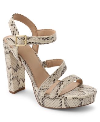 bcbgeneration ivory sandal