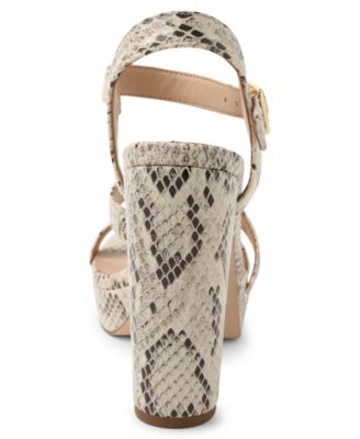 bcbgeneration flora platform dress sandals