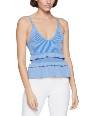 bcbg ruffle top