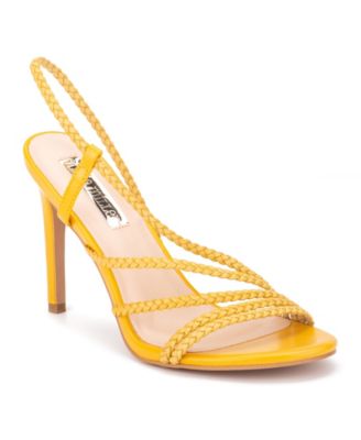 macys yellow heels