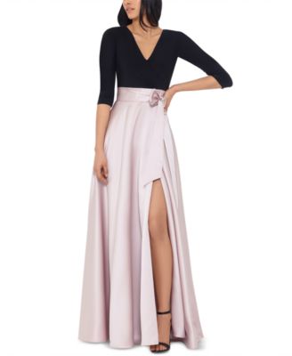 mid length satin skirts macys
