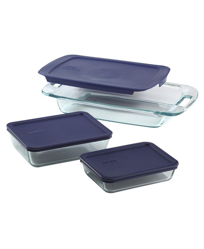 Pyrex Easy Grab 6Pc. Bake and Store Set & Reviews Bakeware Kitchen