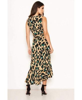 ax leopard print dress