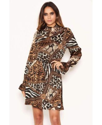 ax leopard print dress