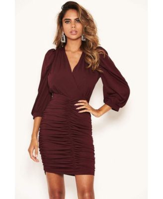 back out bodycon dress