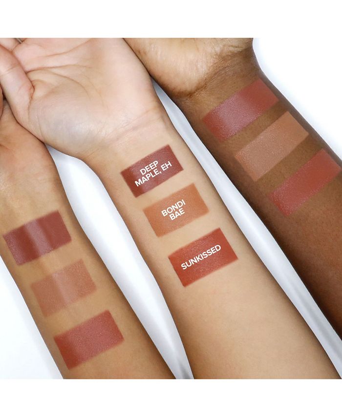 C3zjk1xdza0ahm It's a soft, matte, monochromatic what it is: https www macys com shop product nudestix nudies bronze id 4480562