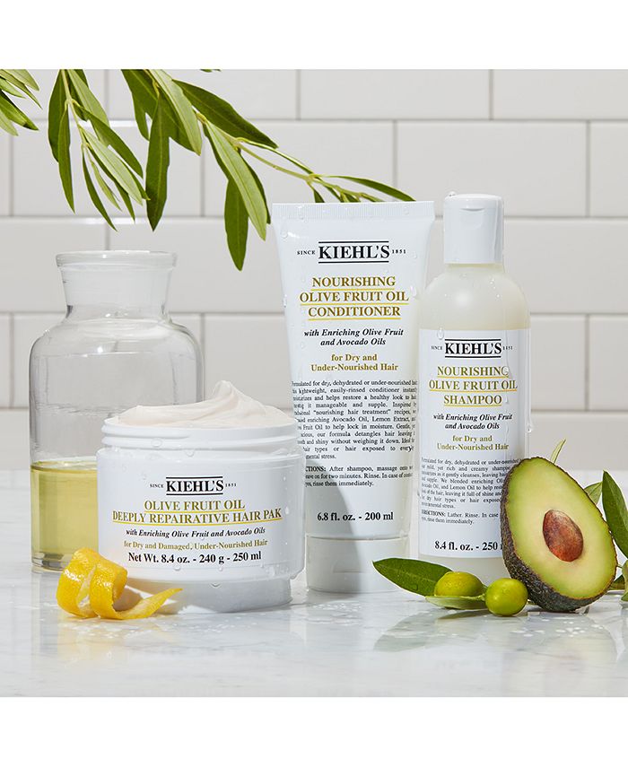Kiehl's Since 1851 Olive Fruit Oil Deeply Repairative Hair Pak, 8.4oz