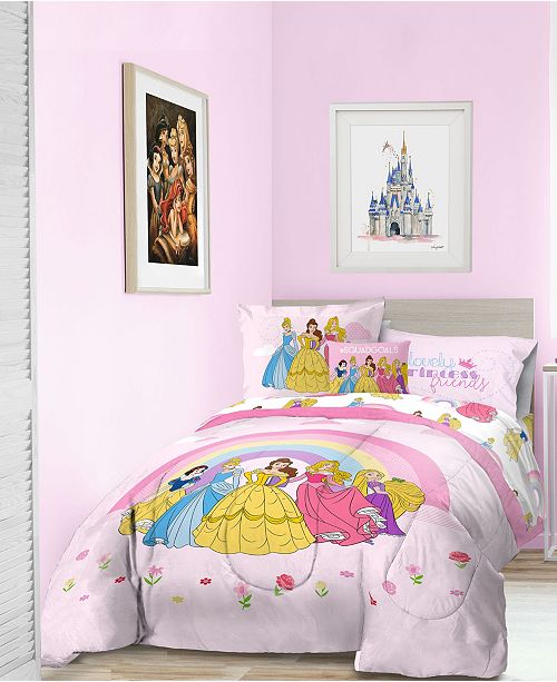 Disney Princess Kids Bedding And Accessories Reviews Bed In A Bag Bed Bath Macy S