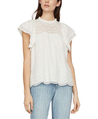 bcbg crochet top