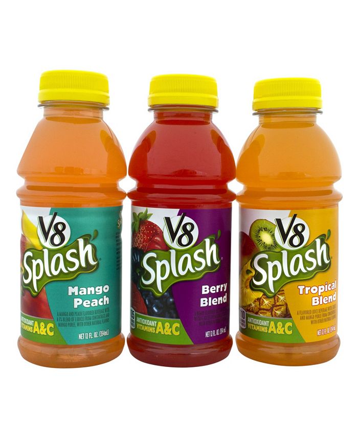 V8 Splash Juice Variety Pack, 12 oz, 18 Count & Reviews Food