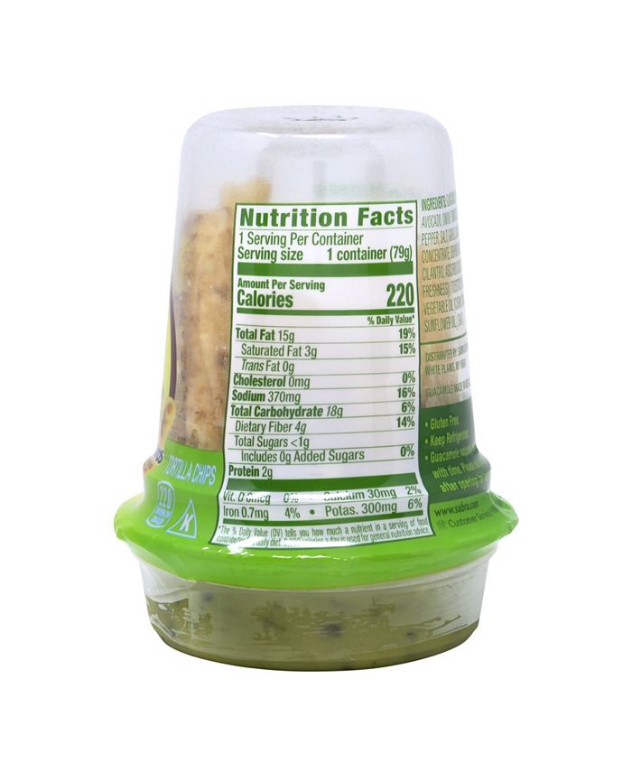Sabra Grab Go Guacamole with Tostitos Tortilla Chips, 6 Count & Reviews