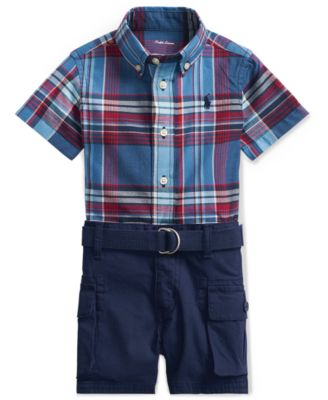 polo ralph lauren short set