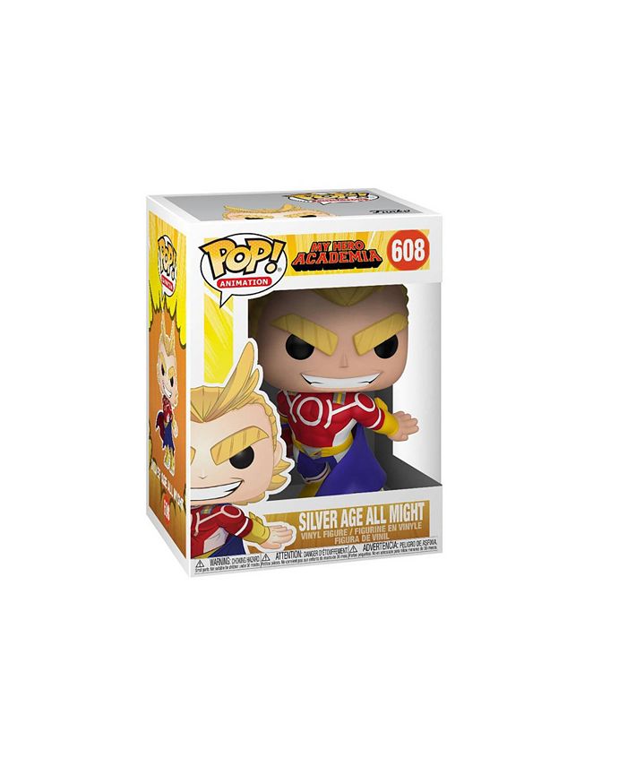 Funko Pop Animation My Hero Academia Collectors Set - Deku with Helmet, All Might Golden Age