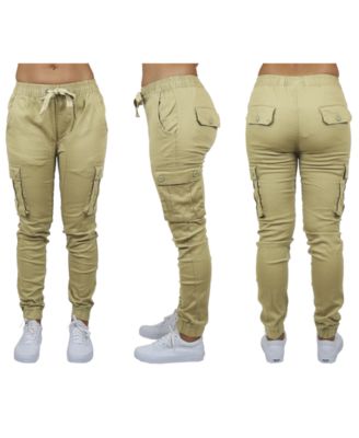 womens cotton cargo trousers