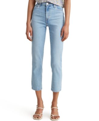 724 Straight-Leg Cropped Jeans 