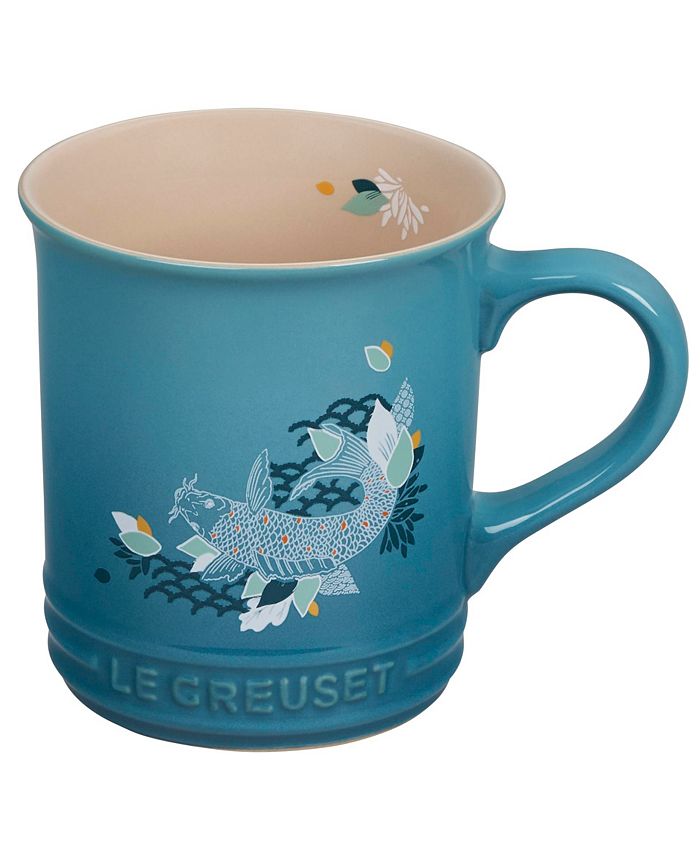 Le Creuset Lotus Collection 14 Oz Coffee Mug With Applique Reviews Kitchen Gadgets Kitchen Macy S A wide choice of 14 vibrant colours in mugs, egg cups, teapots, butter dishes, jugs and cafetières. le creuset lotus collection 14 oz