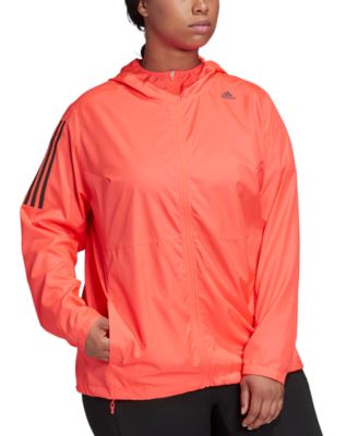 adidas Plus Size Own The Run Hooded 