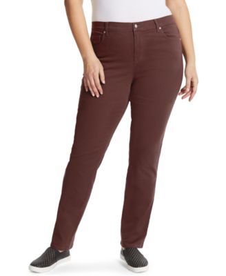 gloria vanderbilt amanda jeans plus size short