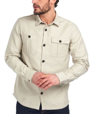 barbour mens overshirt