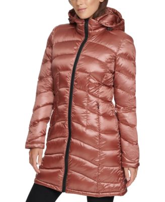 macy's women's packable down jackets