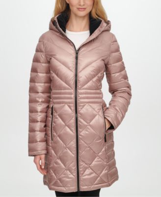 macys pink coat