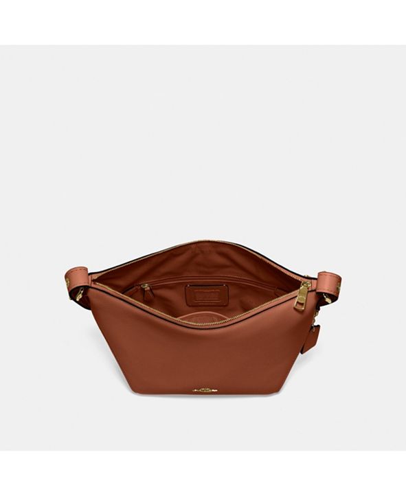 COACH Crossbody Dufflette in Refined Leather & Reviews Handbags