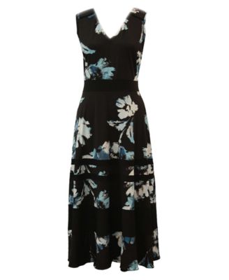 quiz printed maxi dress