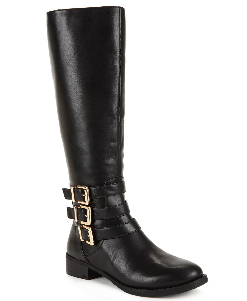 G by GUESS Womens Hertlez Tall Shaft Wide Calf Riding Boots   Shoes