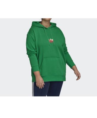 adidas hoodie women's plus size