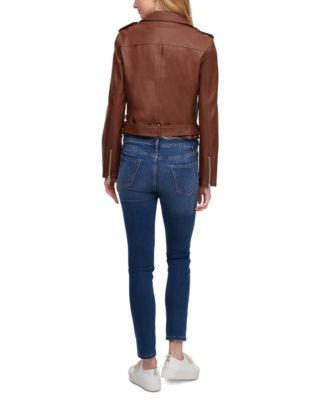 levis leather jacket macys