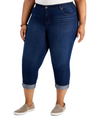 macy's style and co plus size jeans