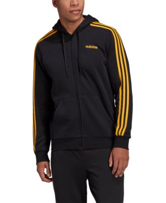 adidas men's essential fleece zip hoodie