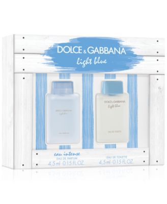 macy's dolce gabbana light blue gift set