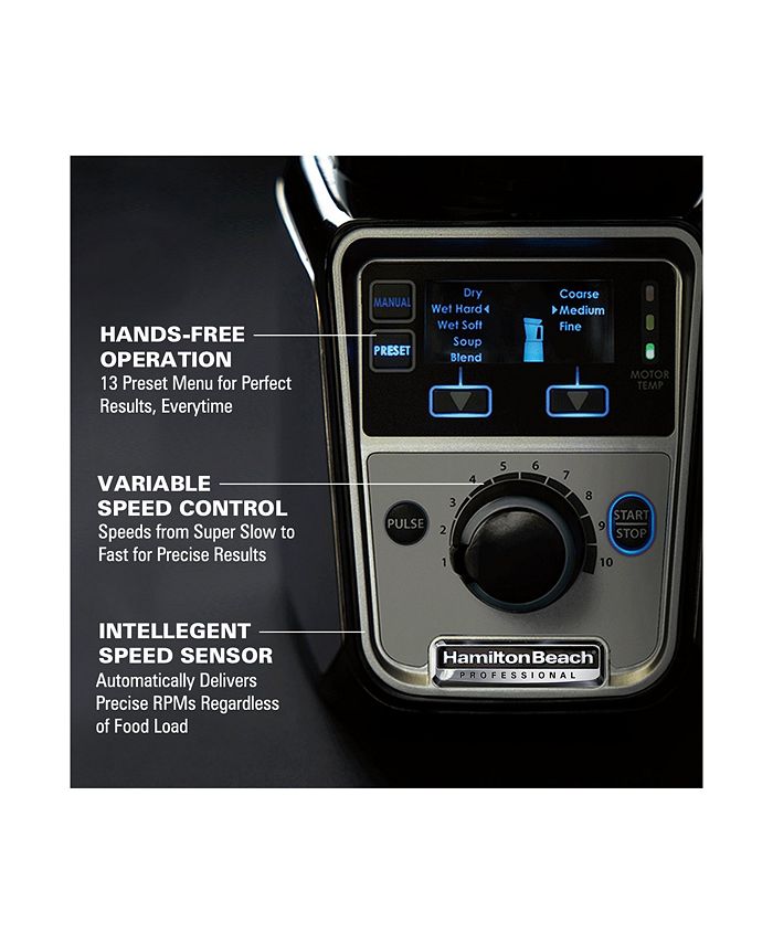 Hamilton Beach Professional Juicer Mixer Grinder & Reviews Small Appliances Kitchen Macy's