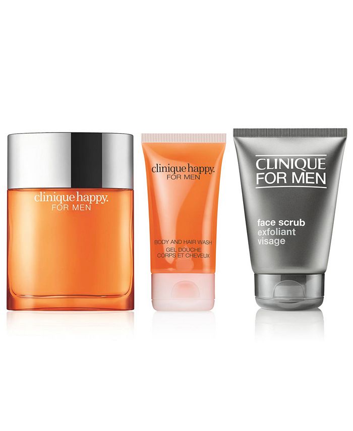 Clinique Men's 3Pc. Happy For Him Gift Set & Reviews Beauty Gift