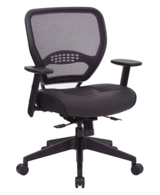 Офисное кресло для менеджеров с воздушной сеткой OSP Home Furnitures черный