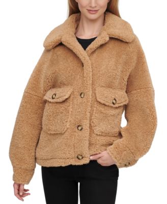 calvin klein teddy bear jacket