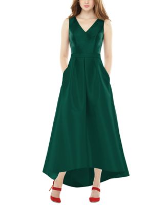 calvin klein hunter green dress