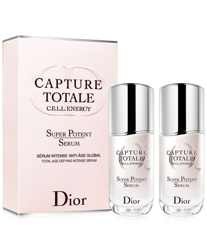 Dior 2 Pc Capture Totale Super Potent Age Defying Intense Serum Set Reviews Beauty Gift Sets Beauty Macy S