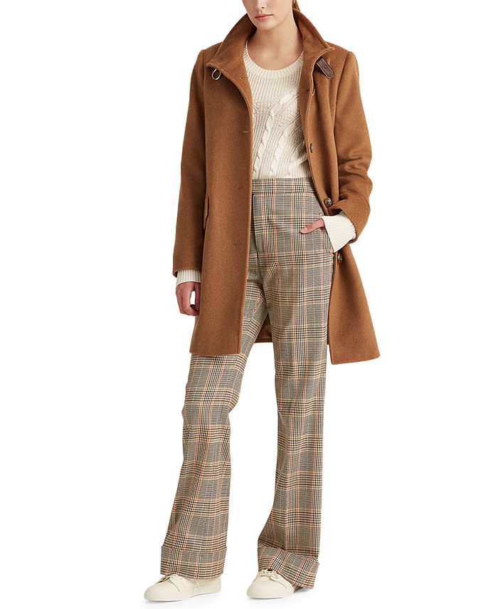Lauren Ralph Lauren Wool Blend Coat Created For Macys And Reviews Coats Women Macys