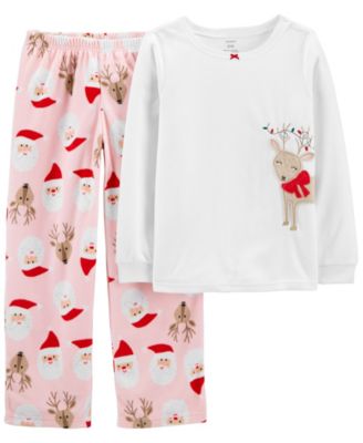 carters fleece christmas pajamas