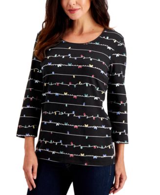 macys plus size holiday tops