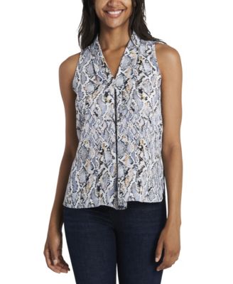 vince camuto inverted pleat top