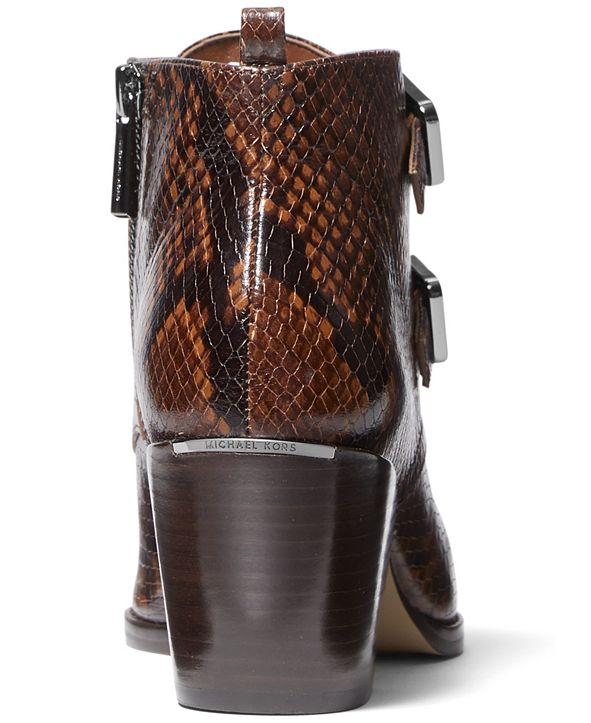 michael kors loni ankle booties