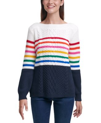 macy's tommy hilfiger womens sweaters